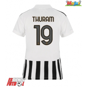 Juventus Khephren Thuram #19 Primera Equipación Mujer 2026-27 Manga Corta